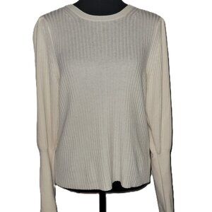 Ramy Brook Cream Wool/Cashmere Cream Sweater - M